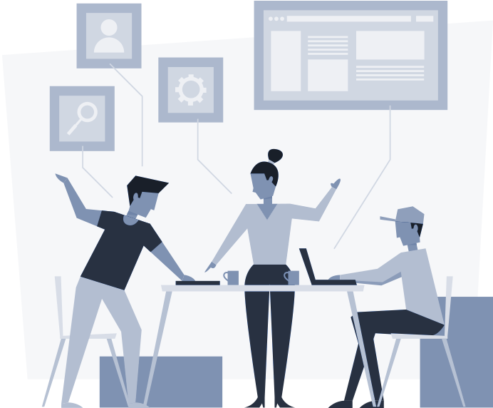 Reunião Construção Site IVM Cloud